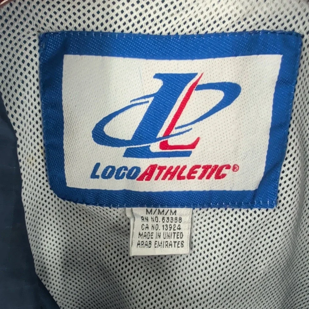 Seattle Mariners Loco Athletic Performance Full Zip Jacket Blue Size‎ M